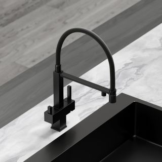 Смеситель для кухни Sancos Moro SC4006MB чёрный матовый